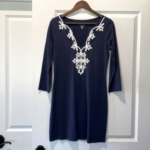 Navy Blue Lilly Pulitzer Dress